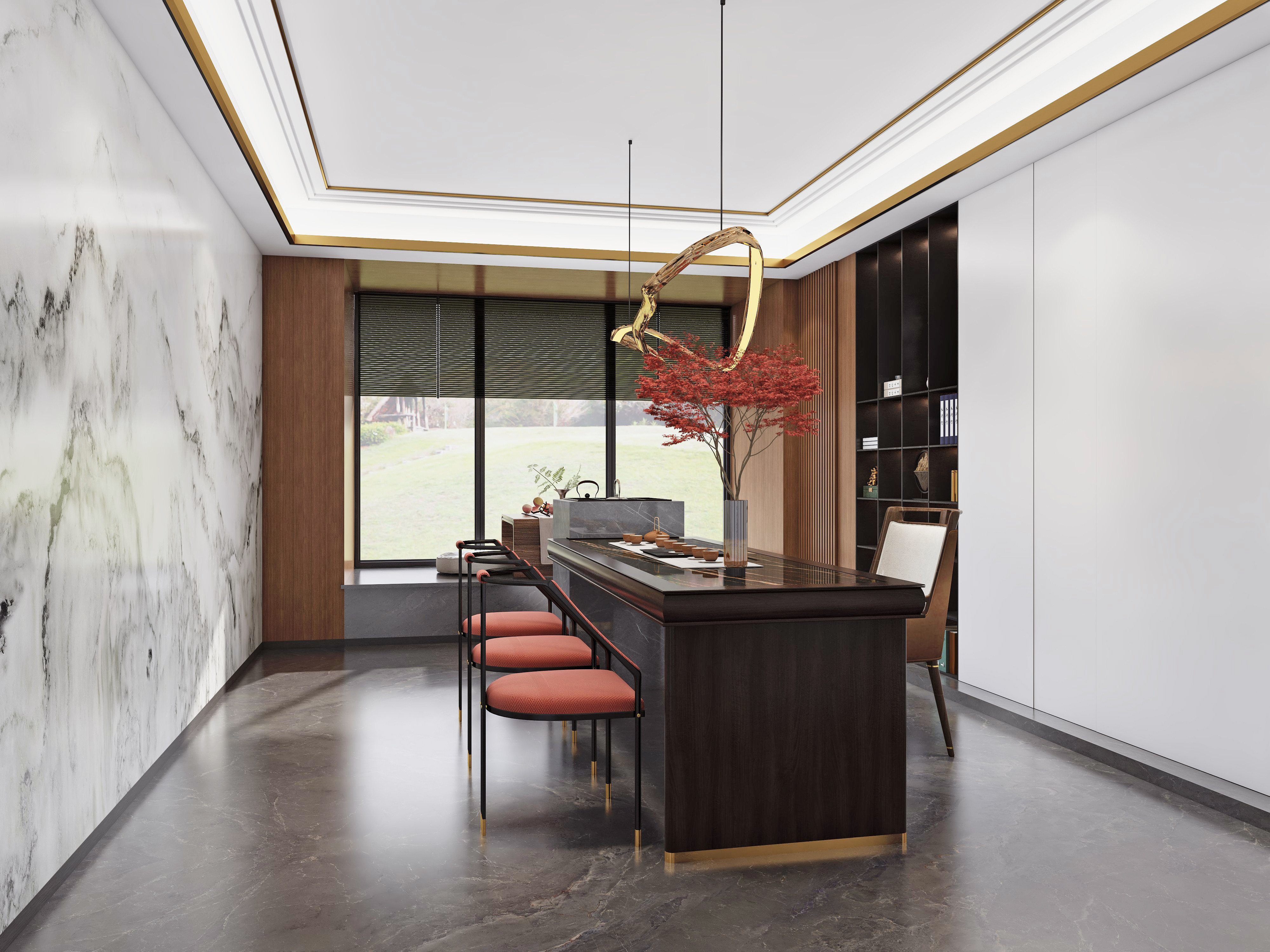 新中式 - 茶室空间