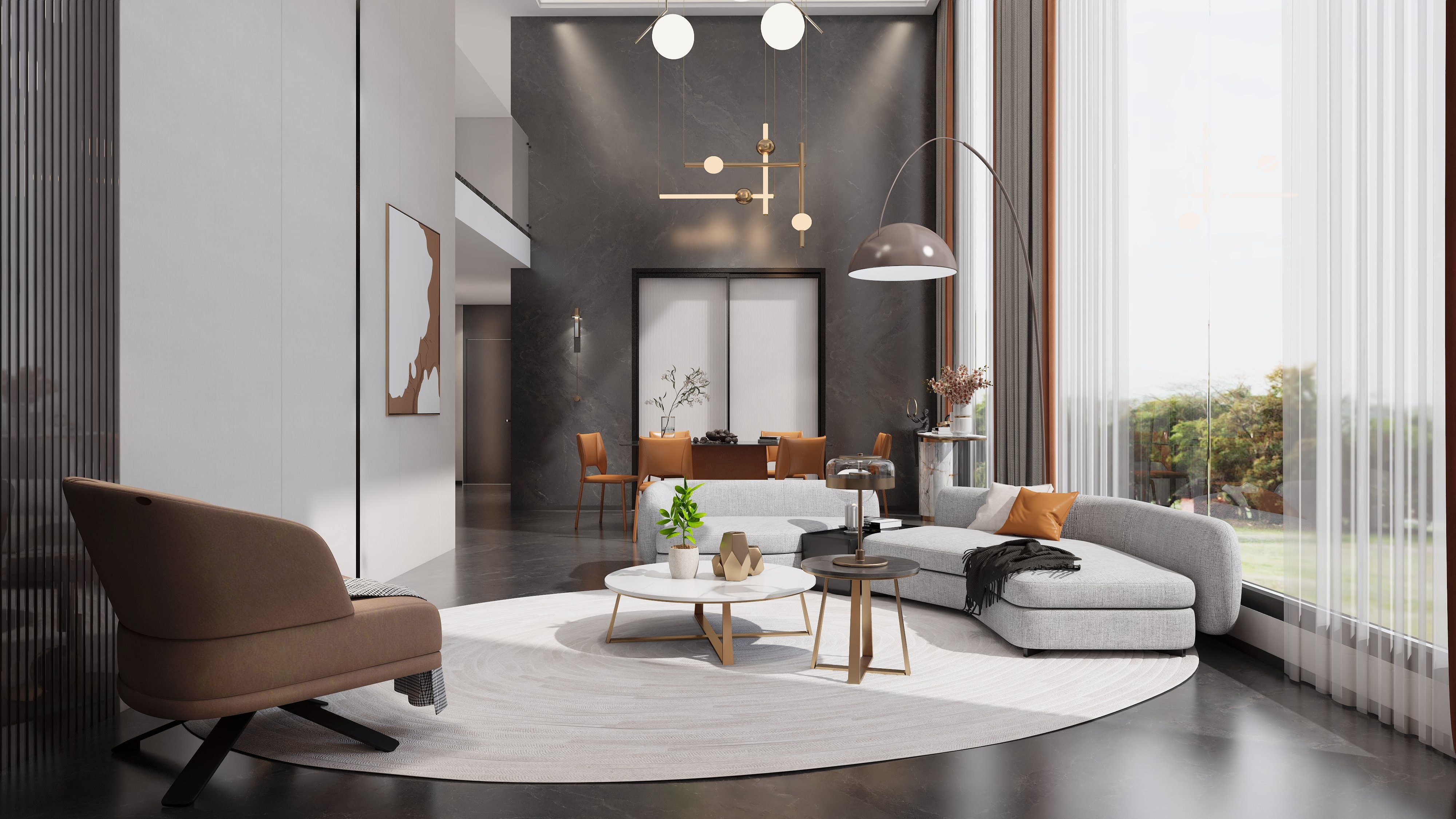 现代简约 - 客厅空间