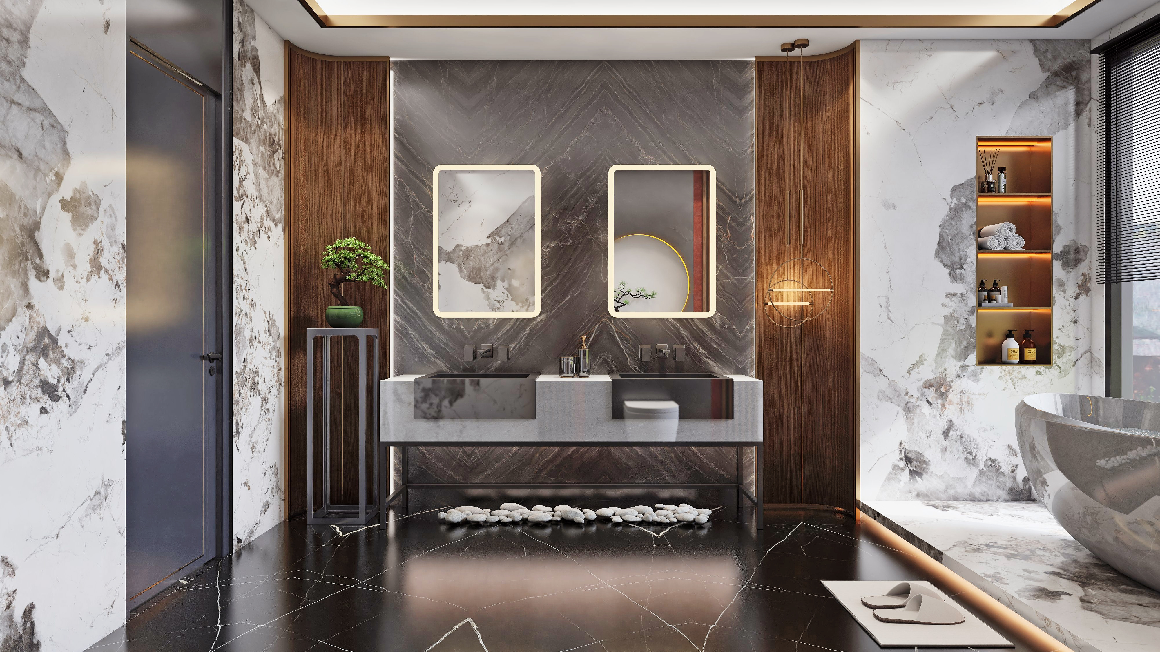 新中式 - 卫浴空间