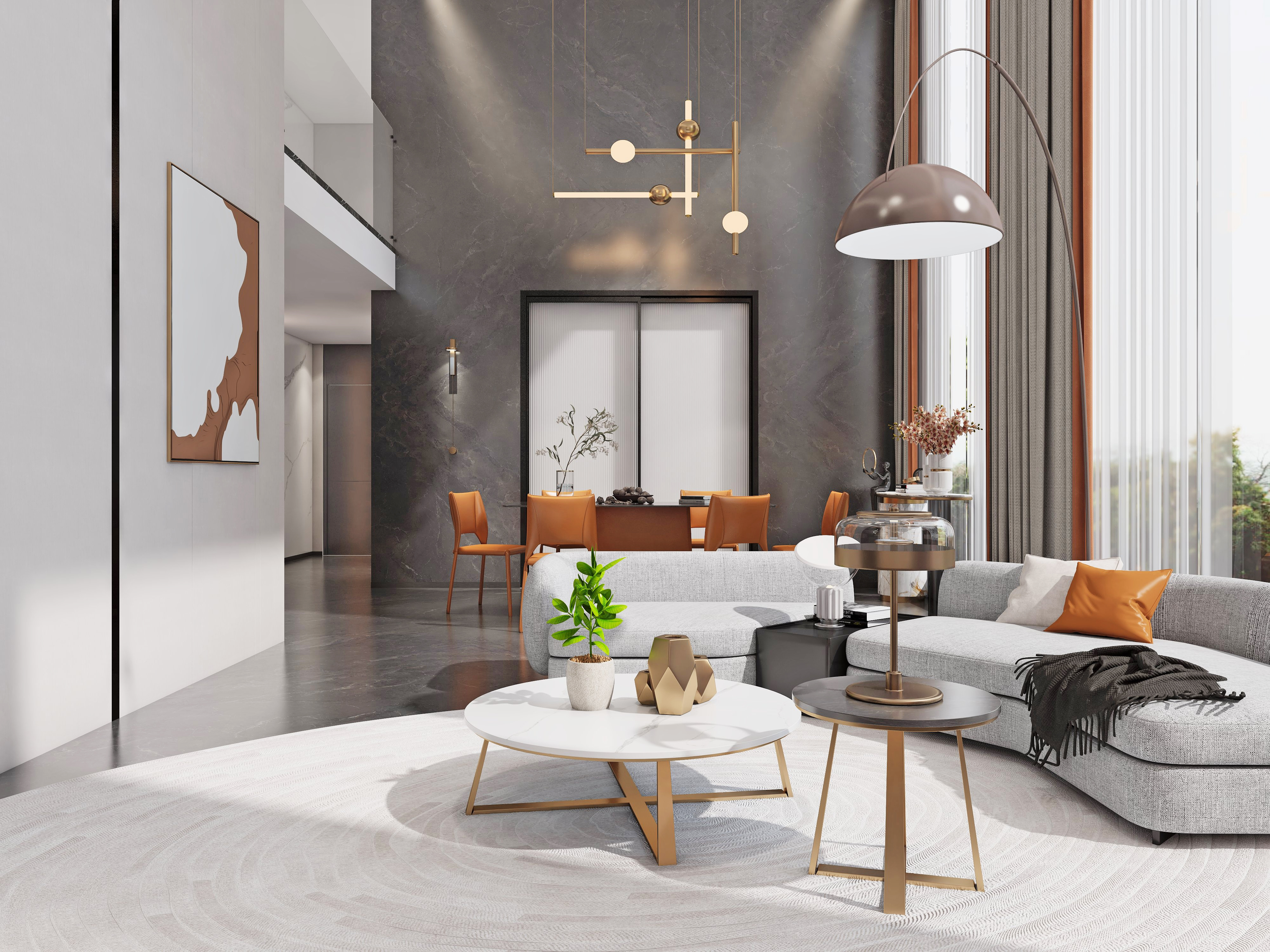 现代简约 - 客厅空间